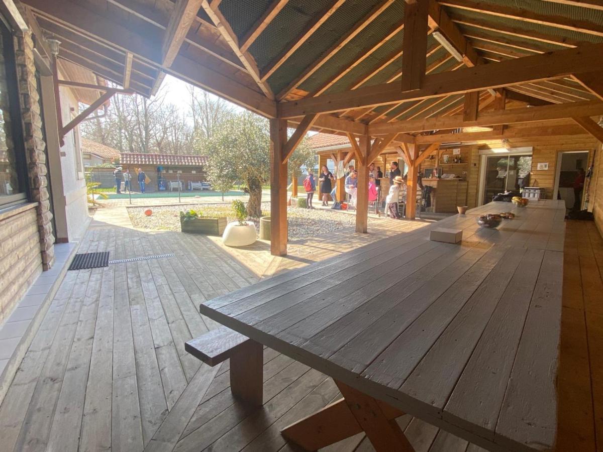 Ensemble De 3 Villas Avec Piscine Chauffee, Esprit Detente Санґіне Екстер'єр фото